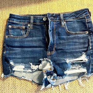 American Eagle Super Hi- Rise Shortie - Size 8 - Super Stretch
